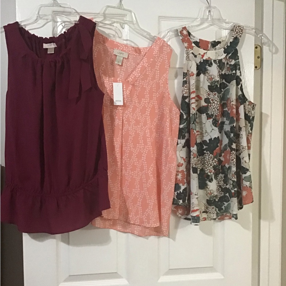 12 assorted Sleeveless Blouses